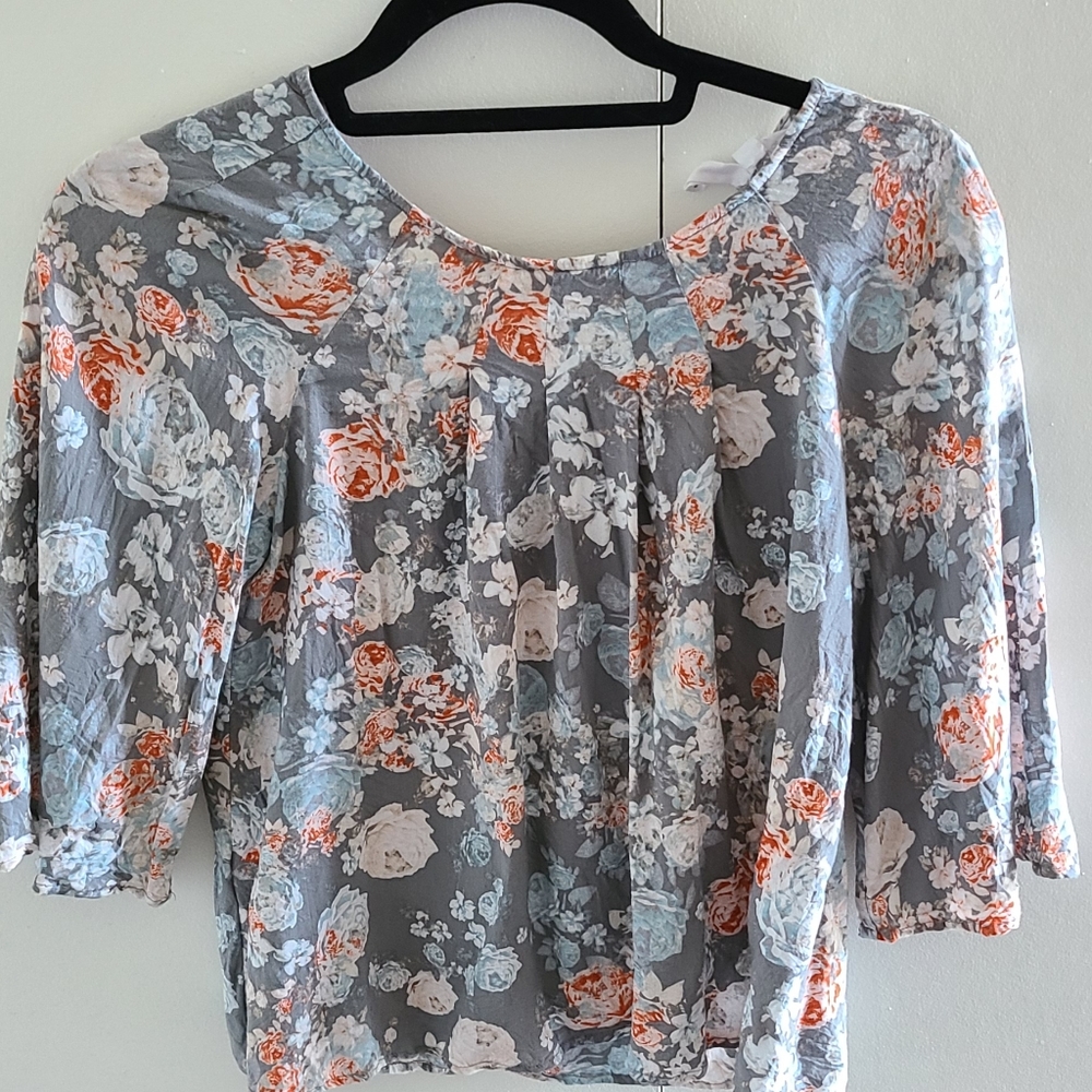 BCBGeneration floral blouse